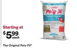 Michaels The Original Poly-Fil offer