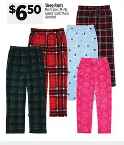 Dollar General Sleep Pants offer