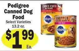 Sellers Bros Pedigree Canned Dog offer