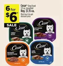 Dollar General Cesar Dog Food offer