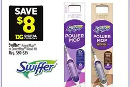 Dollar General Swiffer PowerMop or PowerMop Wood Kit offer