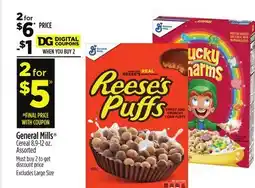 Dollar General General Mills Cereal offer