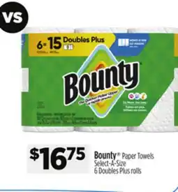 Dollar General Bounty Paper Towels offer