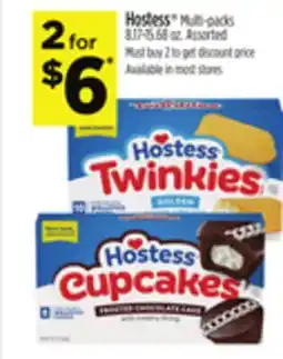 Dollar General Hostess Multi-packs offer