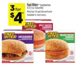 Dollar General Fast Bites Sandwiches offer