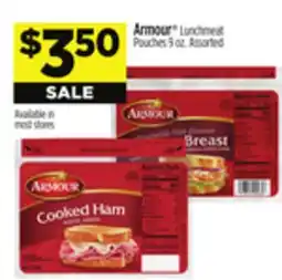 Dollar General Armour Lunchmeat Pouches offer