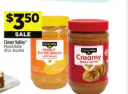 Dollar General Clover Valley Peanut Butter offer