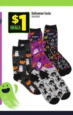 Dollar General Halloween Socks offer