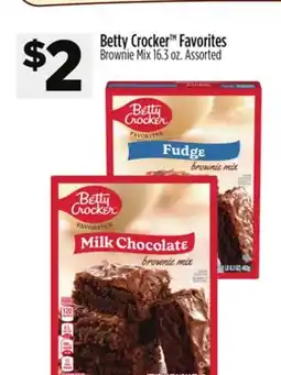 Dollar General Betty Crocker TM Favorites Brownie Mix offer