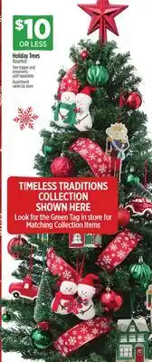 Dollar General Holiday Trees offer