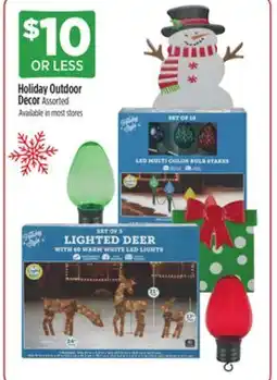 Dollar General Holiday Outdoor Decor offer