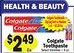 Sellers Bros Colgate Toothpaste offer