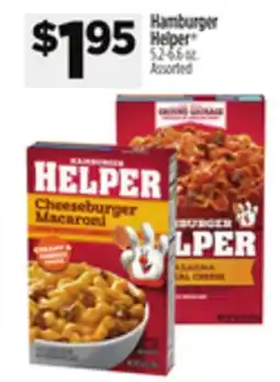 Dollar General Hamburger Helper offer