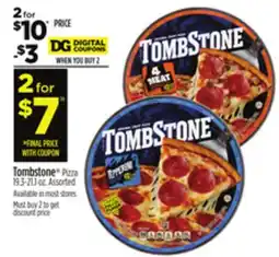 Dollar General Tombstone Pizza offer