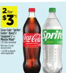 Dollar General Coca-Cola , Sprite , Fanta , Barq's , Seagram's or Minute Maid offer
