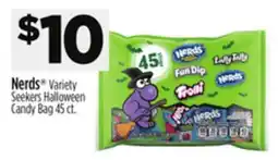 Dollar General Nerds Variety Seekers Halloween Candy Bag offer