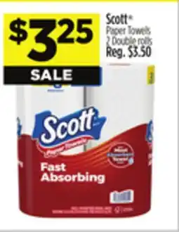 Dollar General Scott Paper Towels offer
