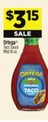 Dollar General Ortega Taco Sauce Mild offer