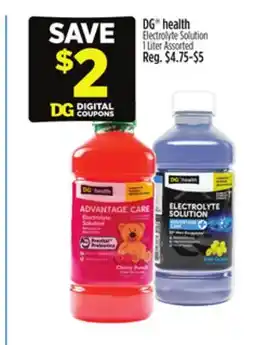 Dollar General DG health Electrolyte Solution offer