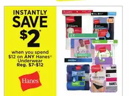 Dollar General Hanes Underwear offer
