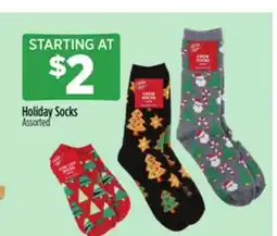 Dollar General Holiday Socks offer