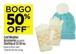 Dollar General Cold Weather Accessories offer