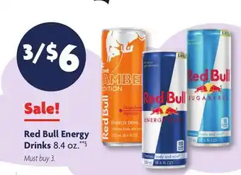 Family Dollar Red Bull Energy Drinks offer