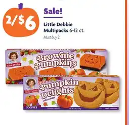 Family Dollar Little Debbie Multipacks offer