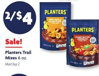 Family Dollar Planters Trail Mixes offer