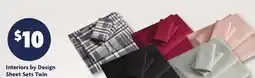 Family Dollar Interiors by Design Sheet Sets Twin offer