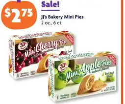 Family Dollar JJ's Bakery Mini Pies offer