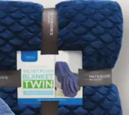 Family Dollar Interiors by Design Silky Plush Blankets offer