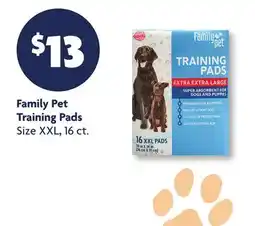 Family Dollar Family Pet Training Pads offer