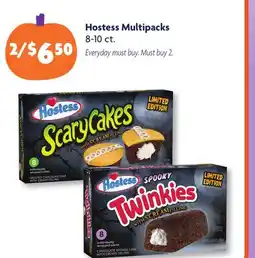Family Dollar Hostess Multipacks offer