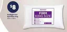 Family Dollar RestRight Firm Bed Pillow King offer