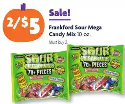 Family Dollar Frankford Sour Mega Candy Mix offer