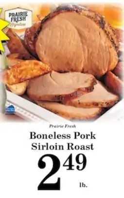 Harvest Foods Boneless Pork Sirloin Roast offer