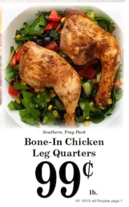 Harvest Foods Bone-In Chicken Leg Quarters offer