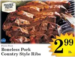 Harvest Foods Boneless Pork Country Style Ribs offer