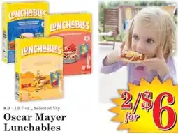 Harvest Foods Oscar Mayer Lunchables offer