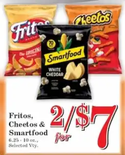 Harvest Foods Fritos, Cheetos & Smartfood offer