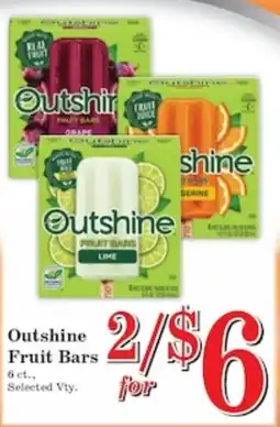 Harvest Foods Outshine Fruit Bars offer