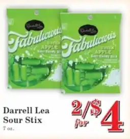 Harvest Foods Darrell Lea Sour Stix offer