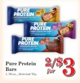 Harvest Foods Pure Protein Bars offer