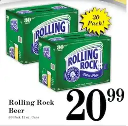 Harvest Foods Rolling Rock Beer offer