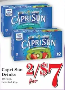 Harvest Foods Capri Sun Drinks offer