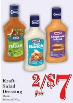 Harvest Foods Kraft Salad Dressing offer