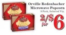 Harvest Foods Orville Redenbacher Microwave Popcorn offer