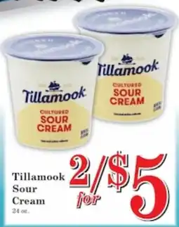 Harvest Foods Tillamook Sour Cream offer