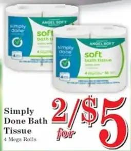Harvest Foods Simply Done Bath Tissue offer